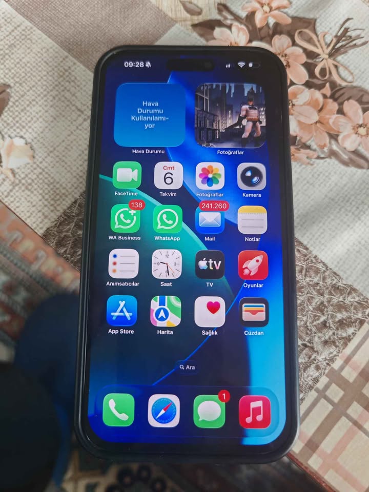 iPhone 15 Pro Max 256GB yd - (Tek sim+E-sim)